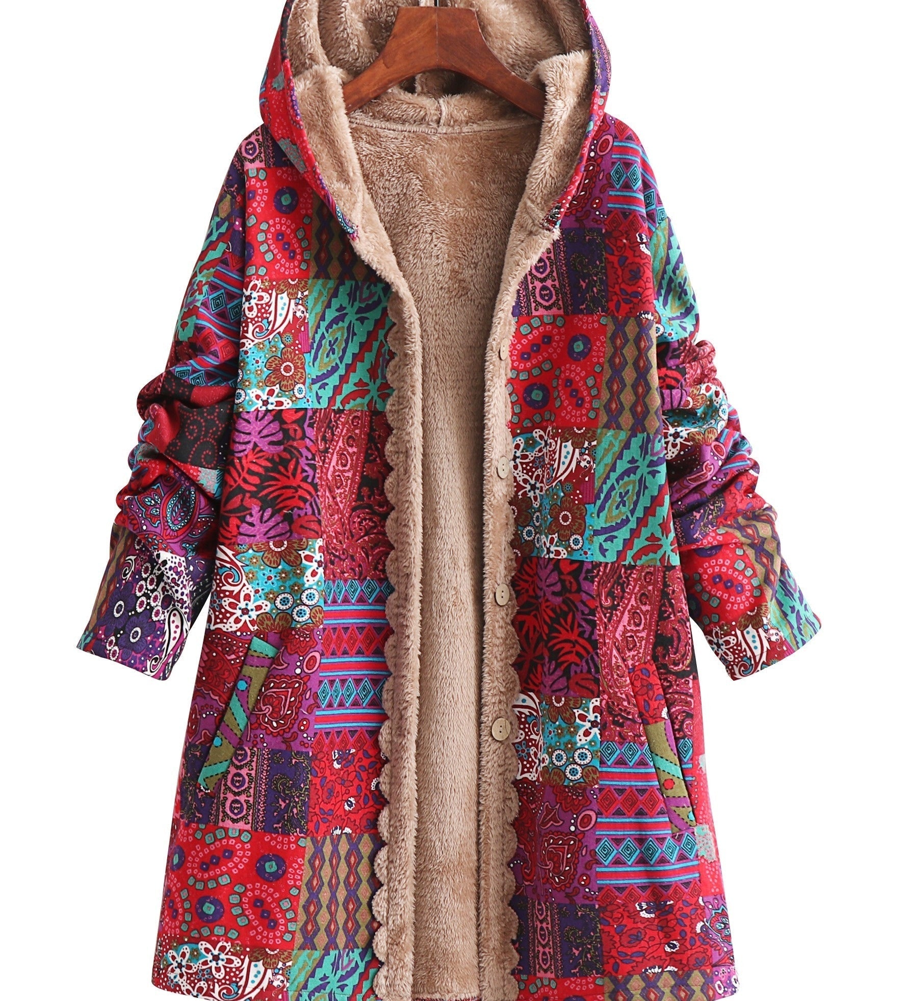 LYDIA™|CAPPOTTO PATCHWORK BOHO